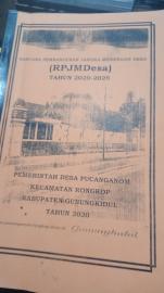 PERDES NOMOR 2 TAHUN 2020 TENTANG RPJMDes TAHUN 2020-2025